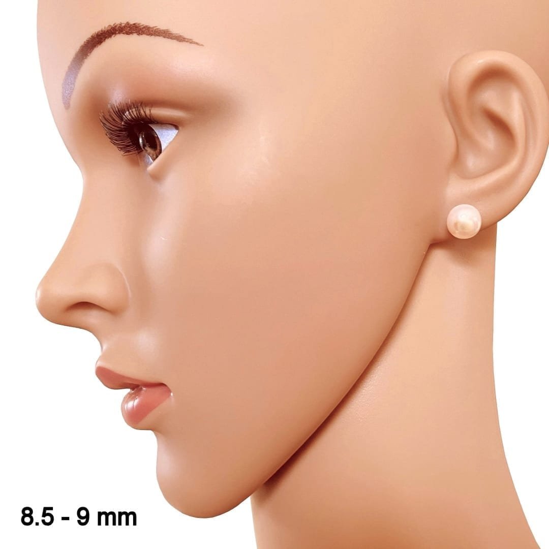 Rose gold earring