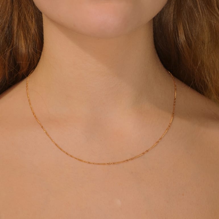 14ct Rose Gold Chain