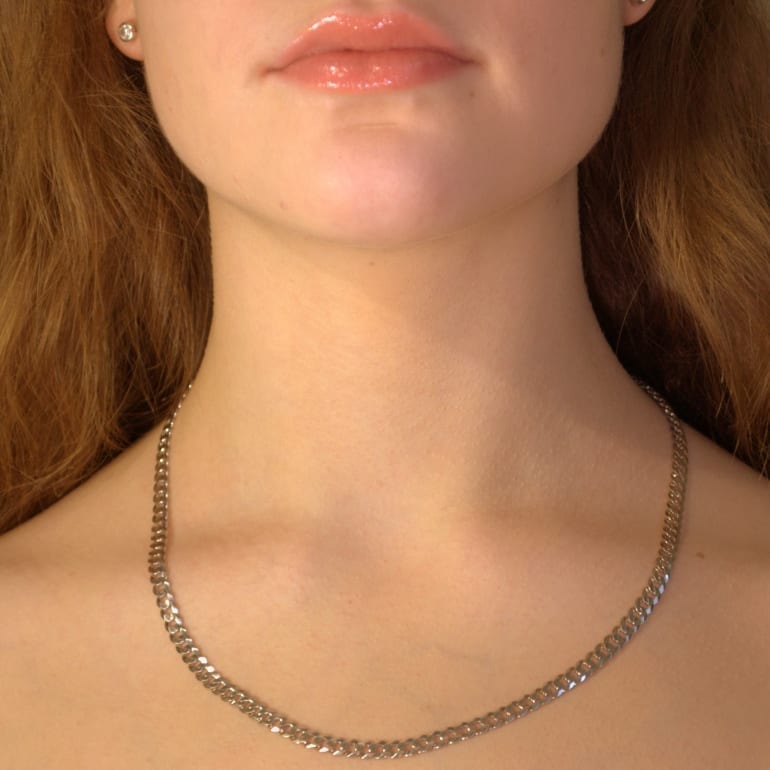 Sterling Silver Chain - Curb