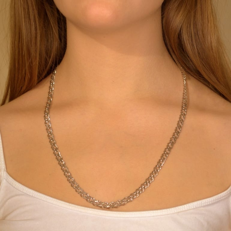 Sidabrinė grandinėlė Rombo