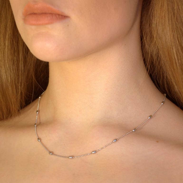 Sterling Silver Chain - Bead