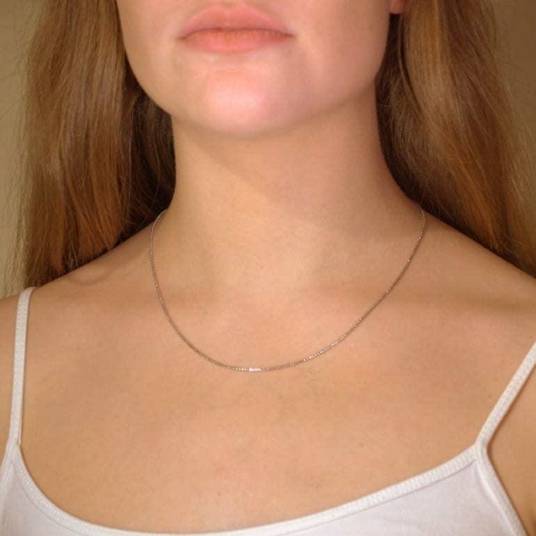 Sterling Silver Chain - Box