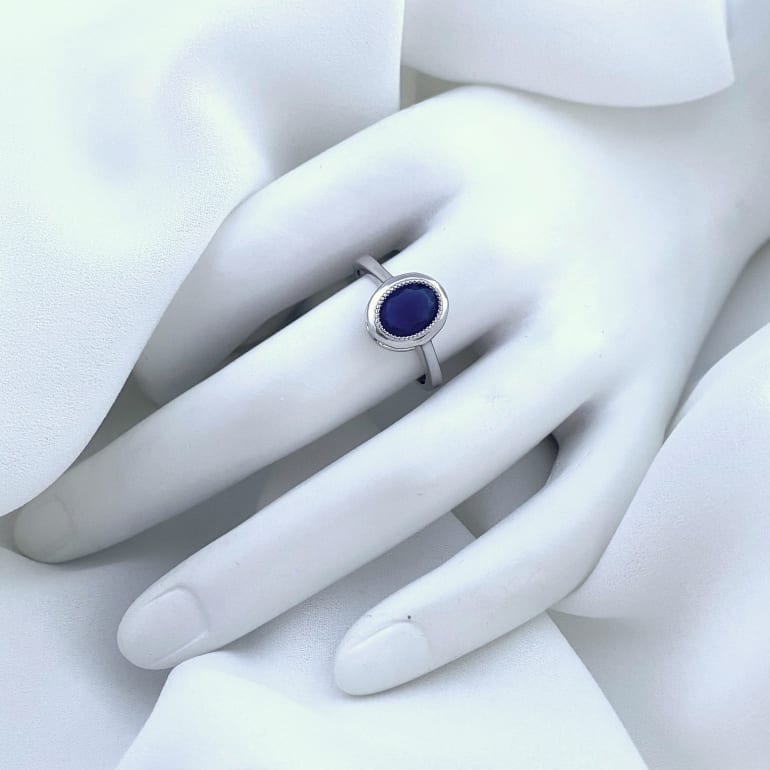 Sterling Silver Ring With Cubic Zirconia