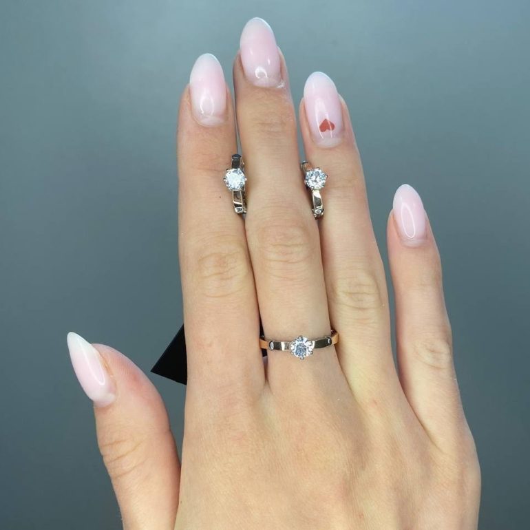 Sterling Silver Earrings With 9ct Gold Plates And Cubic Zirconia