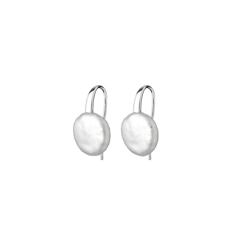 Sidabriniai auskarai su kultivuotais perlais
