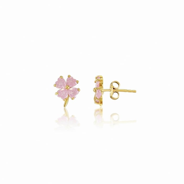 Yellow Gold Earrings