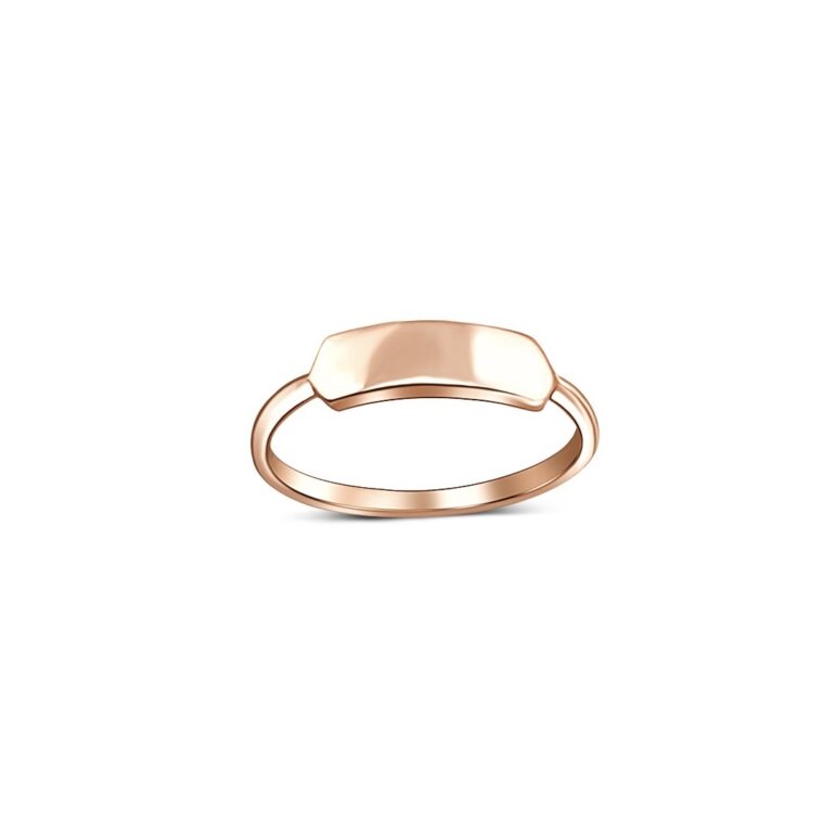 9ct Minimalistic Rose Gold Ring
