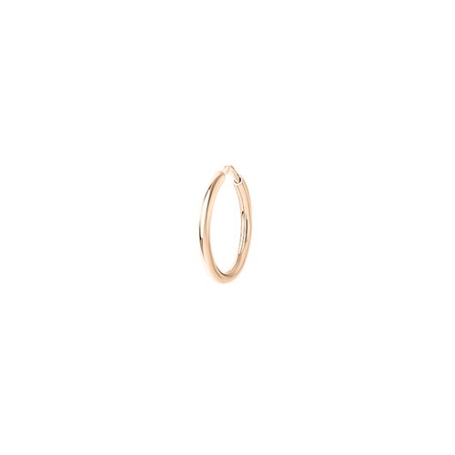14ct rose gold hoop earring
