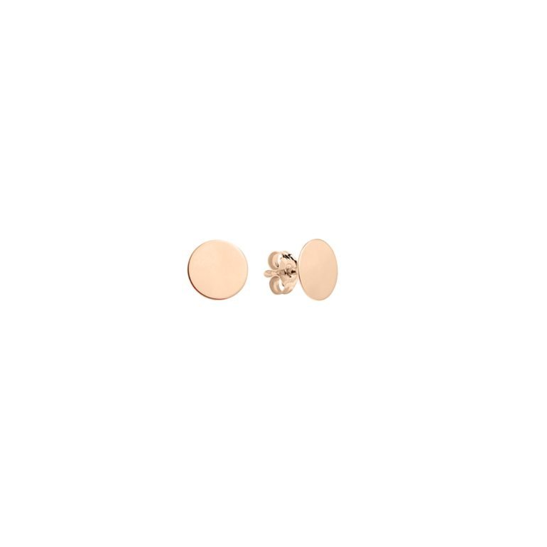 Minimalistiniai smulkūs auksiniai auskarai