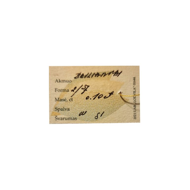 14ct Rose And White Gold Earrings With Diamond