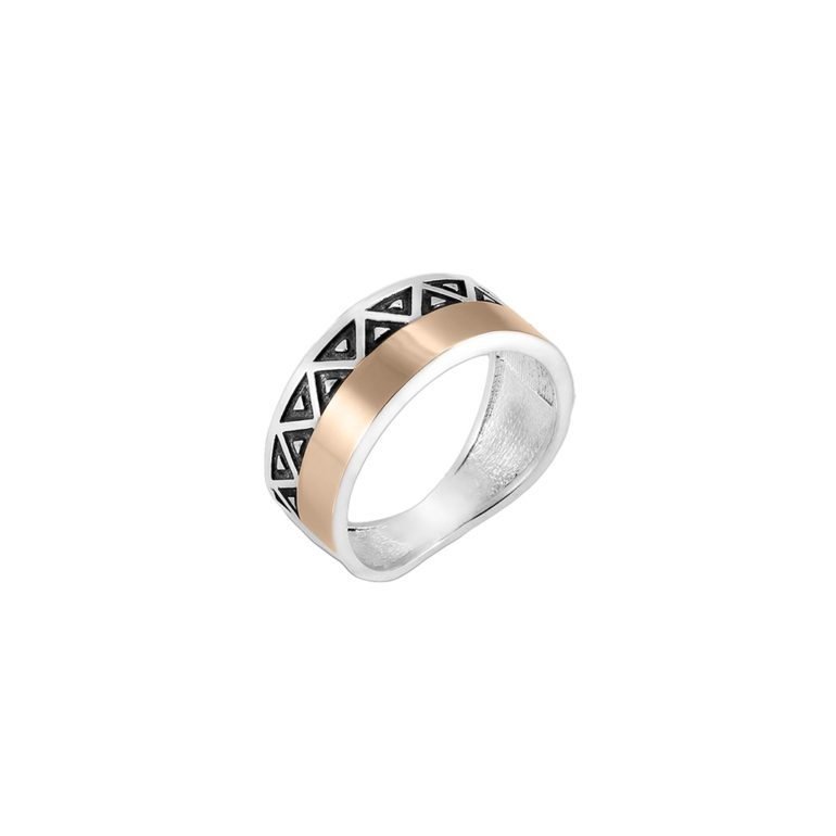gold plated sterling silver ring