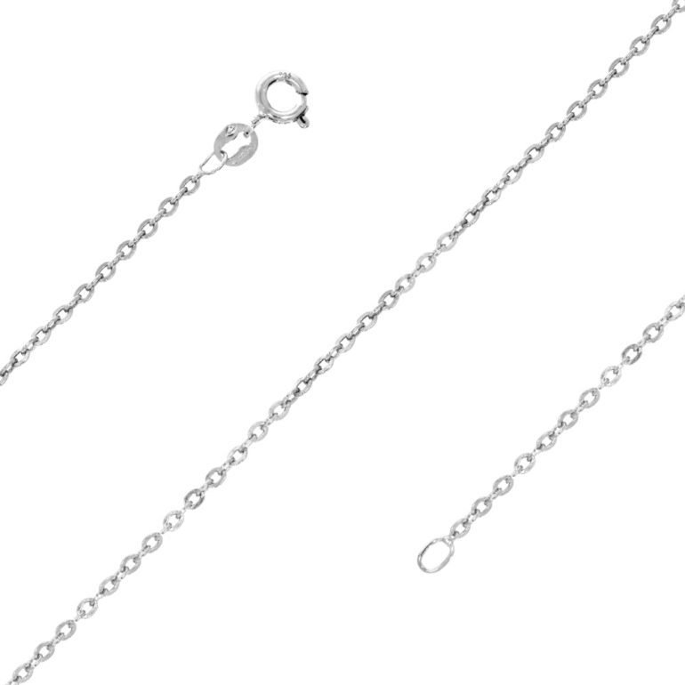 sterling silver chain - cable