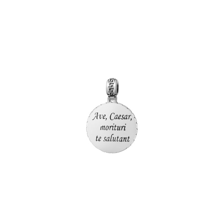 sterling silver pendant Caesar