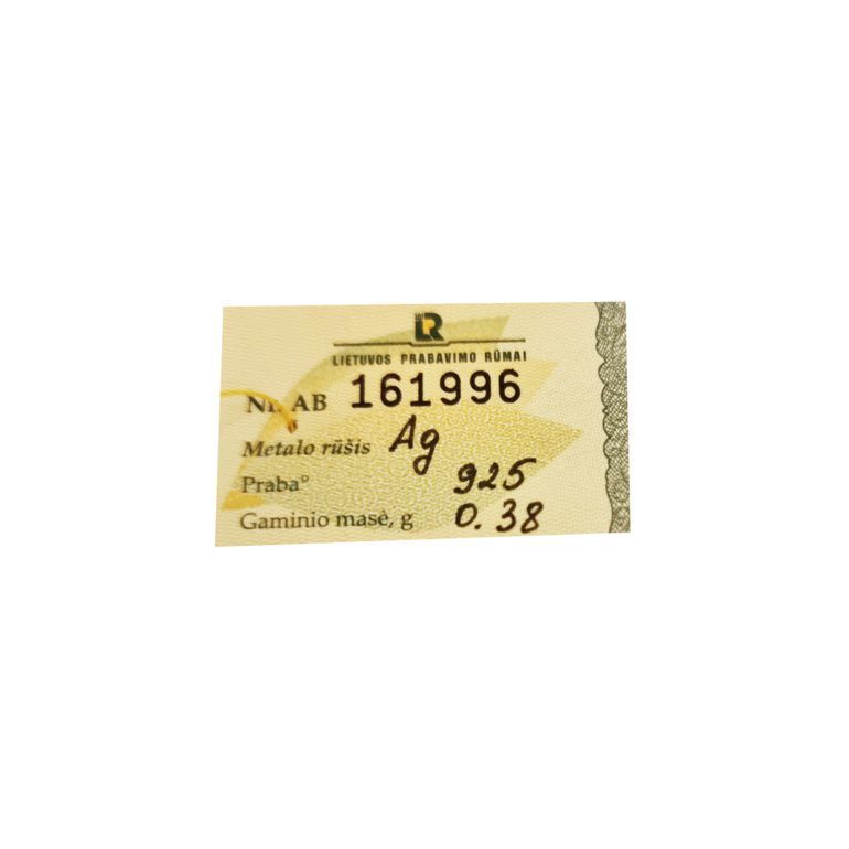 Sterling Silver Pendant With Diamond