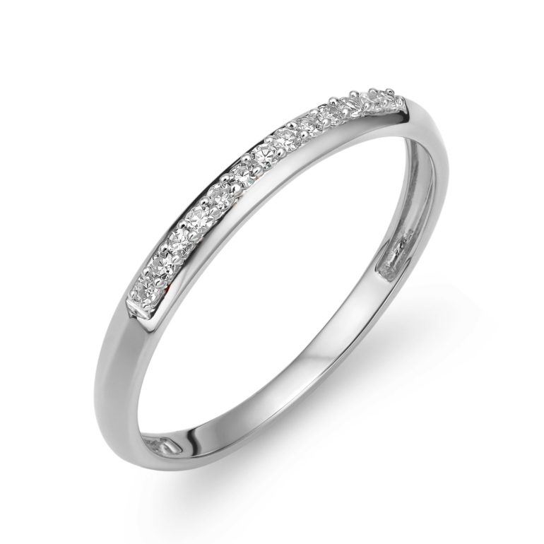 Smulkus žėrintis auksinis žiedas su deimantais