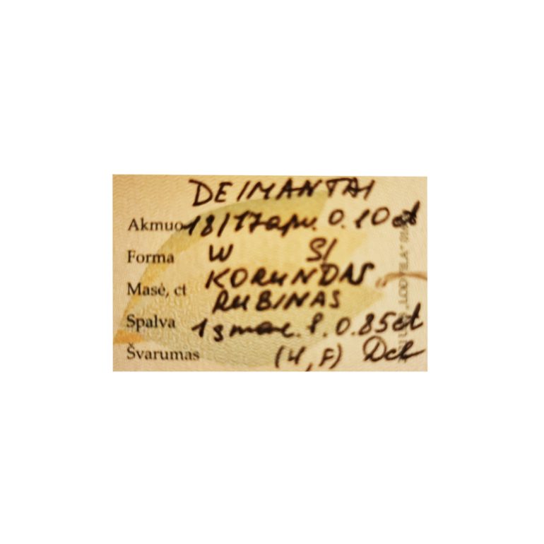 14ct Rose Gold Ring With Ruby And Diamonds