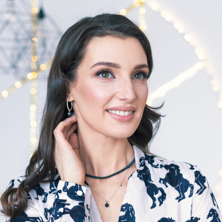 Sidabrinis Vėrinys Su Kultivuotais Perlais