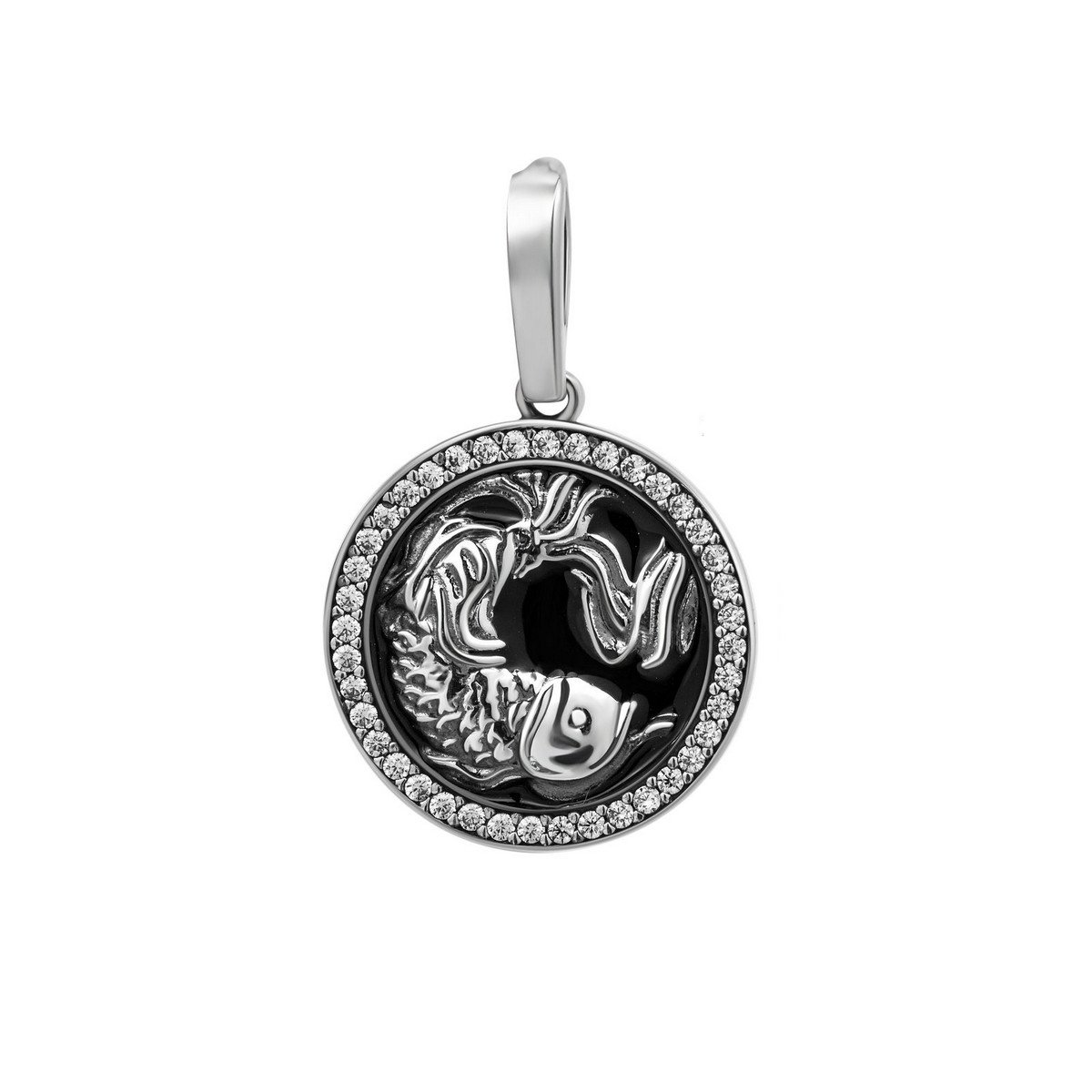 Sterling silver deals pisces pendant