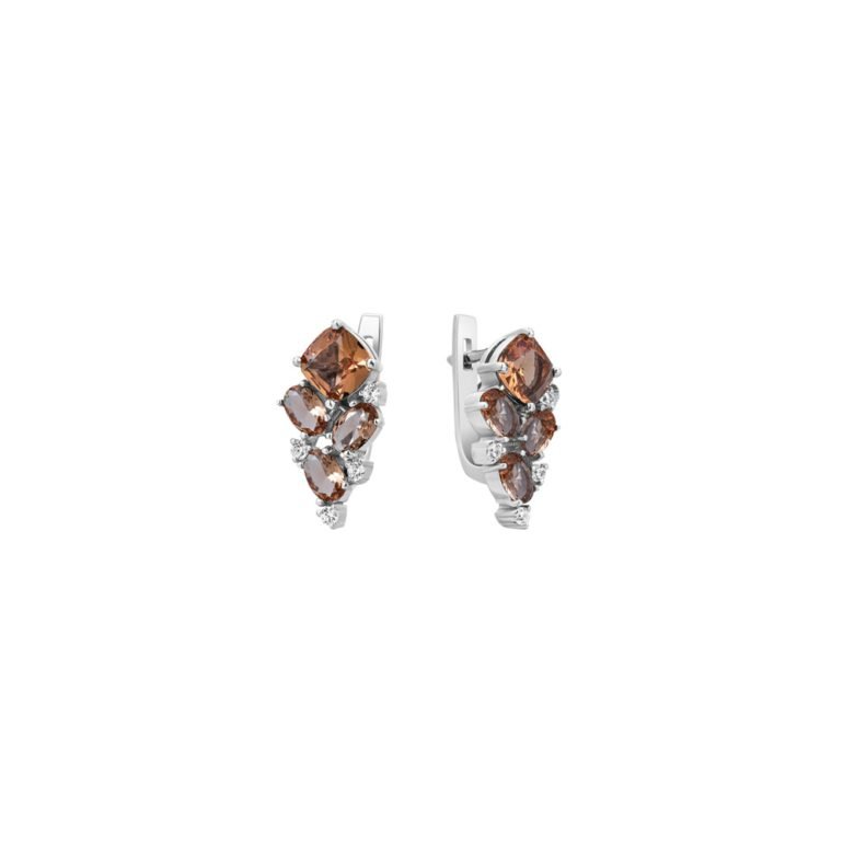 sterling silver earrings with zultanite