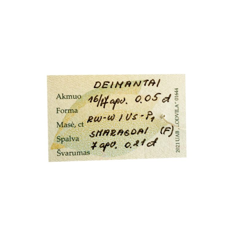 White Gold Ring With Emeralds And Diamonds