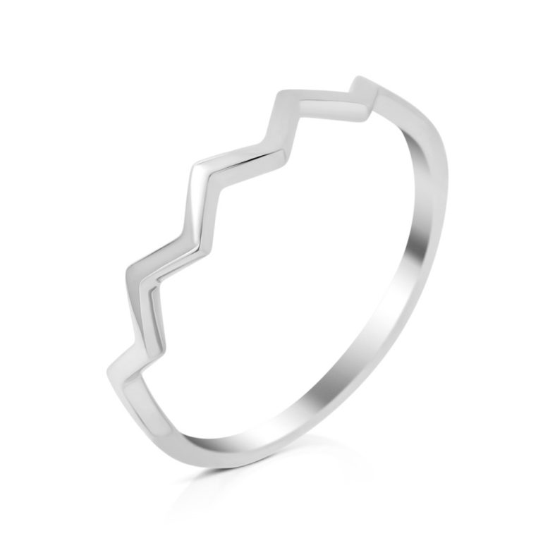 minimalistic sterling silver ring