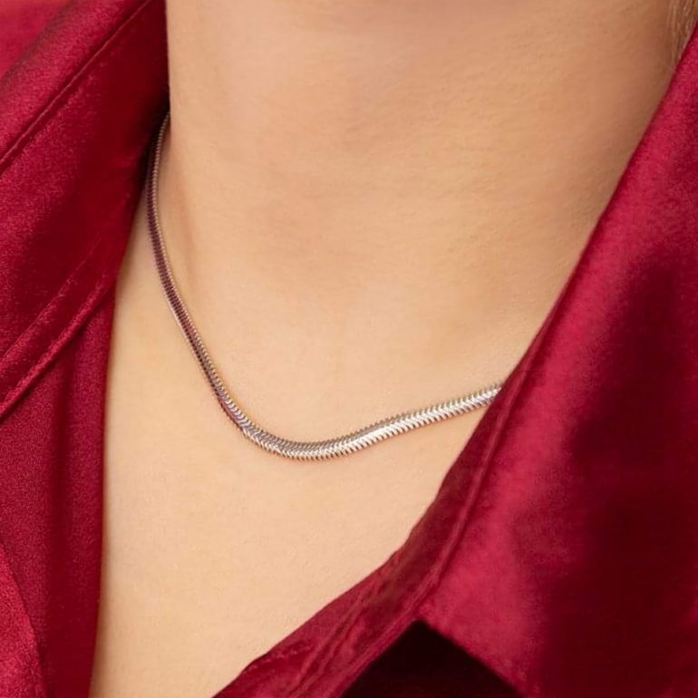 Sterling Silver Chain "Snake"