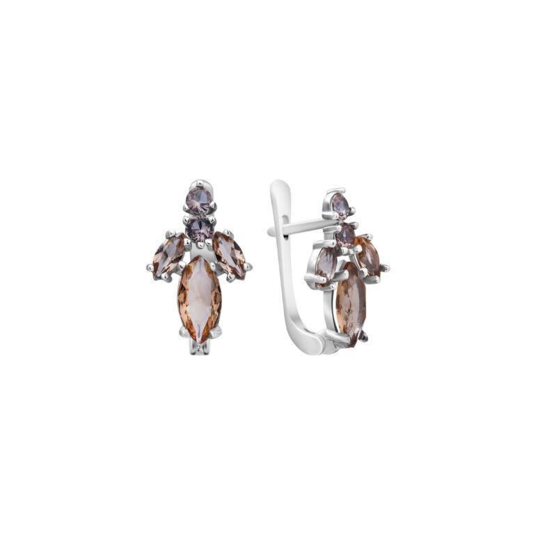 sterling silver earrings with zultanites