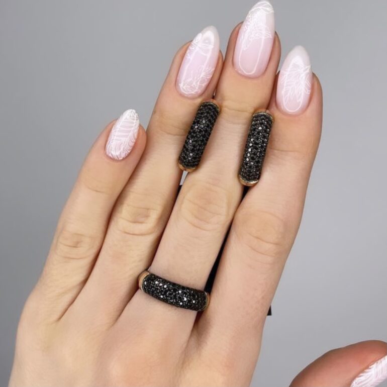 Gold Plated Sterling Silver Earrings With Fianits