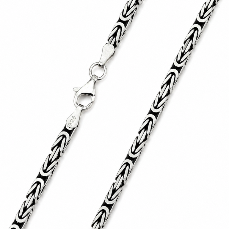 Sterling Silver Chain "Python"