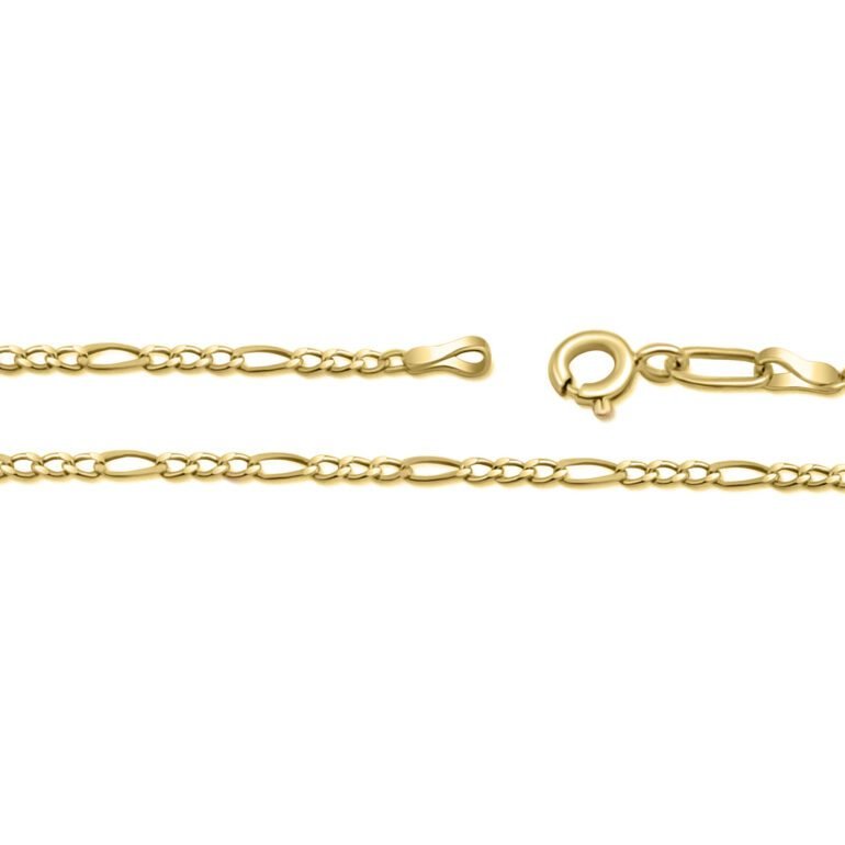 14ct yellow gold chain "Figaro"