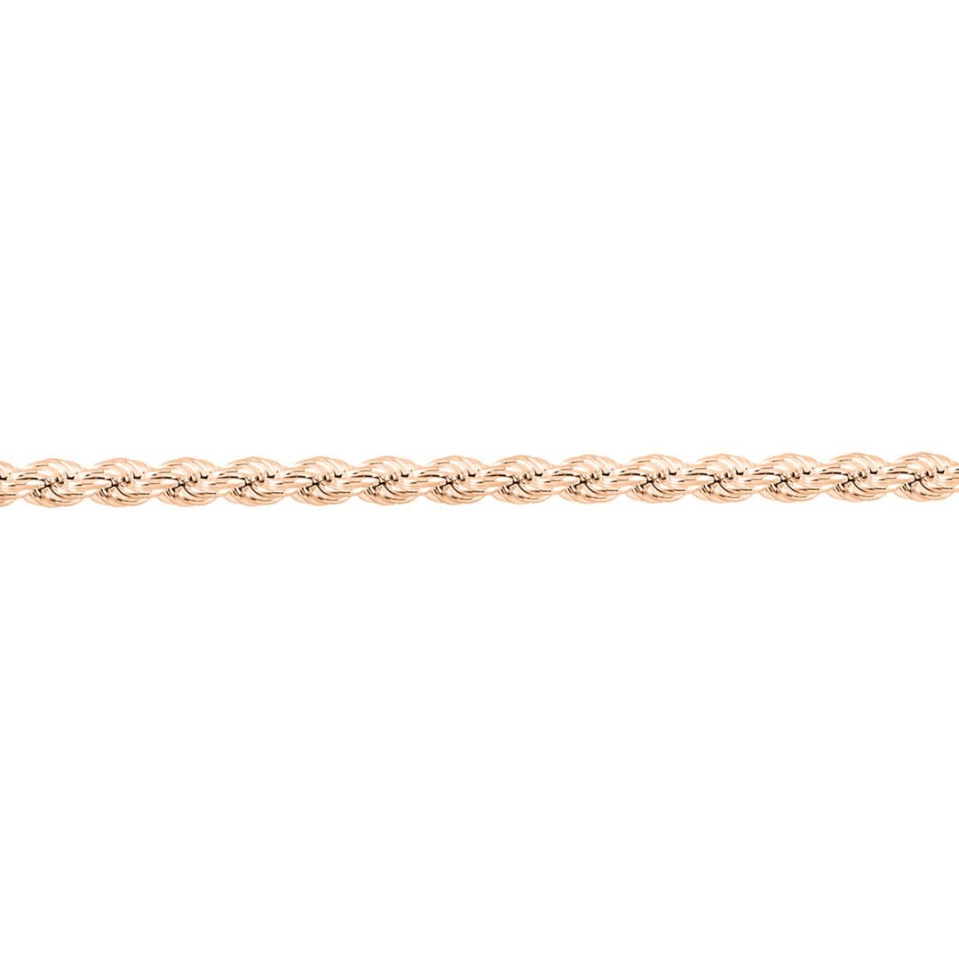 14ct rose gold chain "rope"