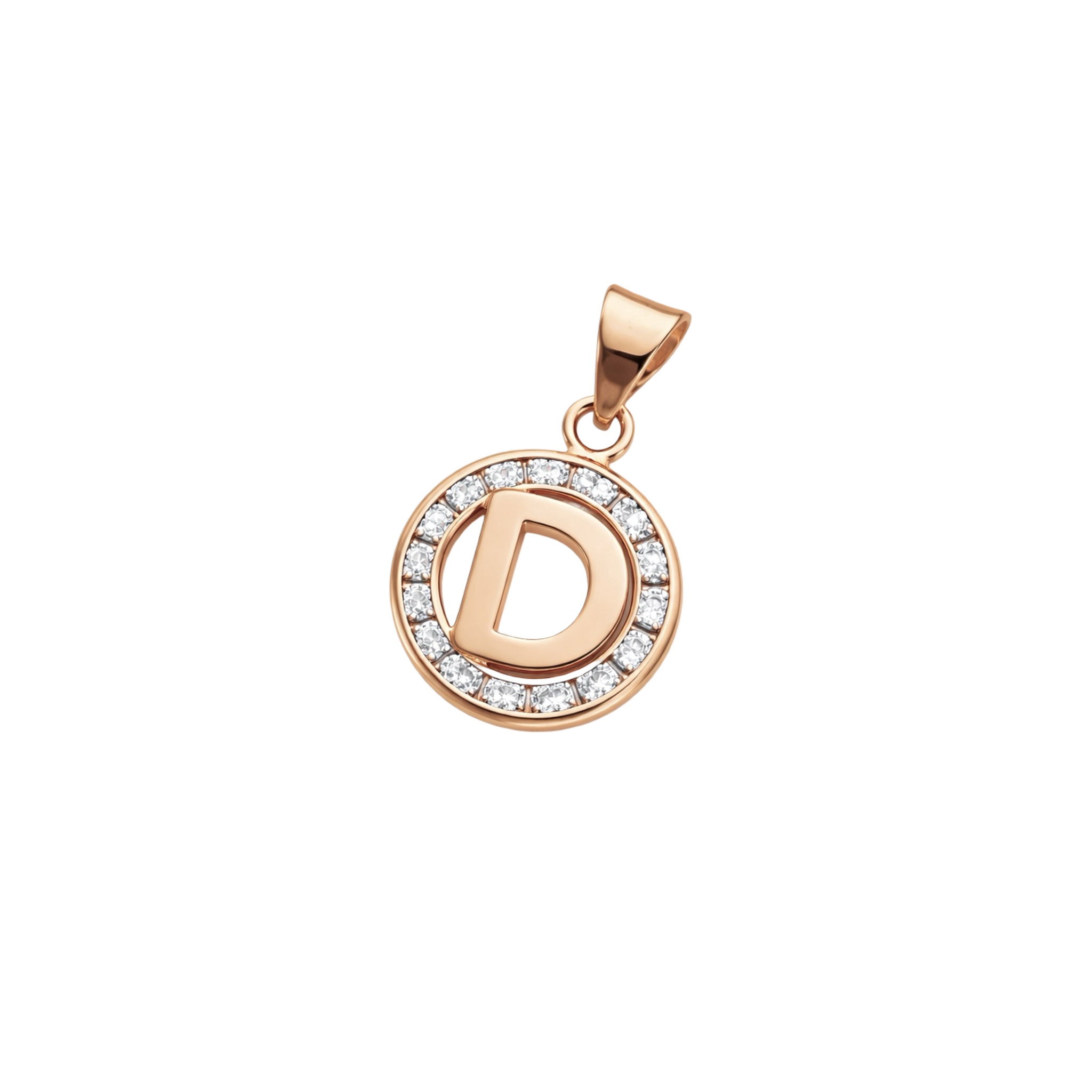 Rose Gold Pendant - Initial D