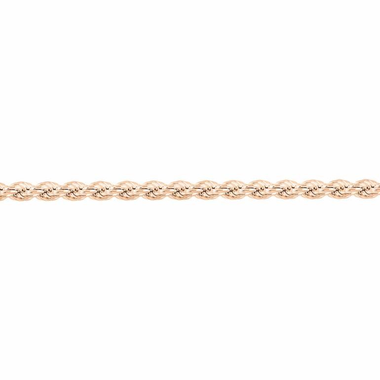 14ct rose gold chain "rope"