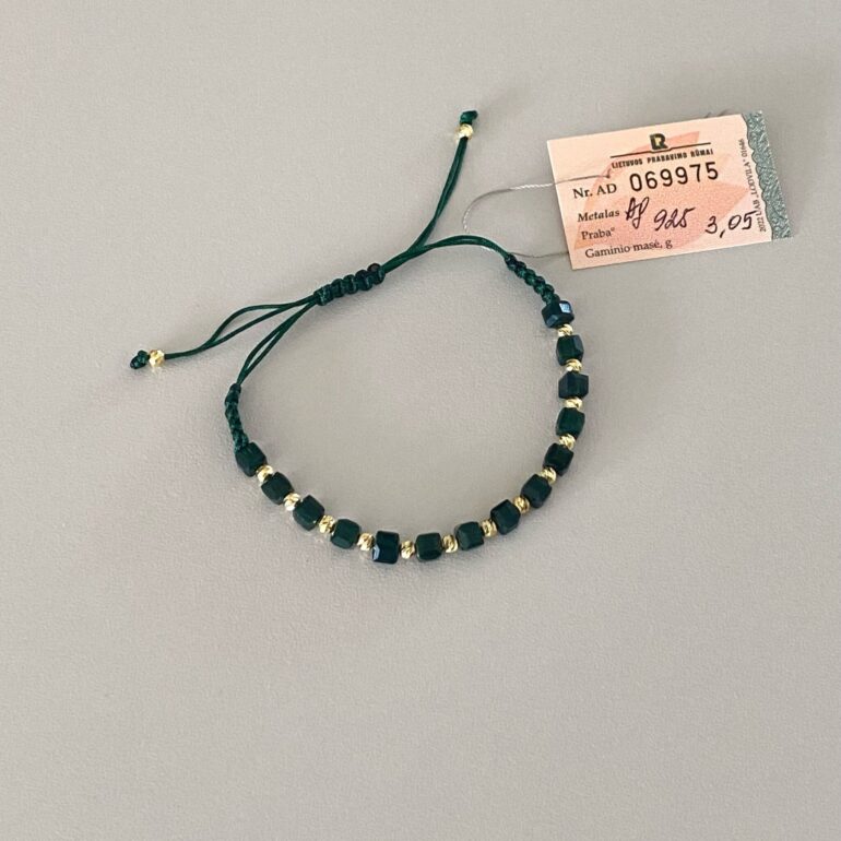 Sterling Silver Bracelet With Beads