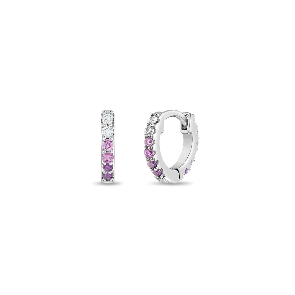 Kids silver deals hoop earrings