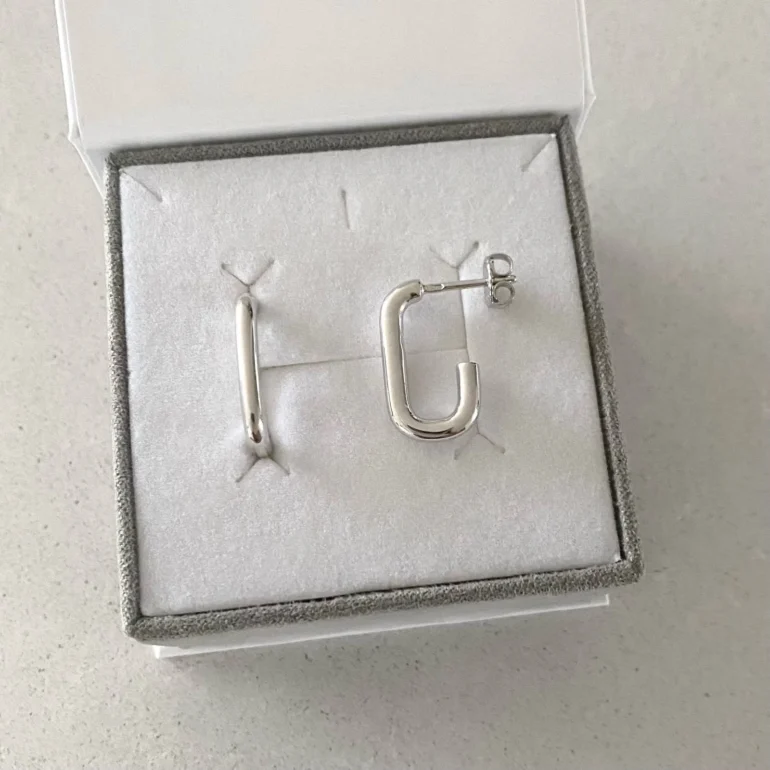 Sidabriniai Auskarai