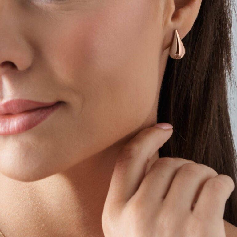 Auksiniai Auskarai - Lašas