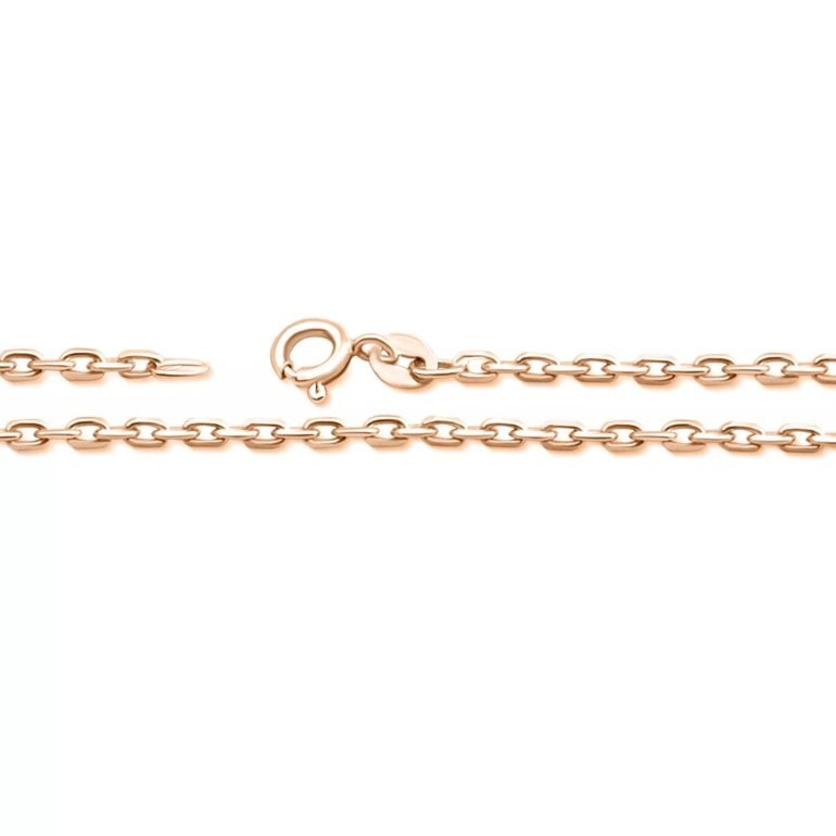 Rose gold cable chain