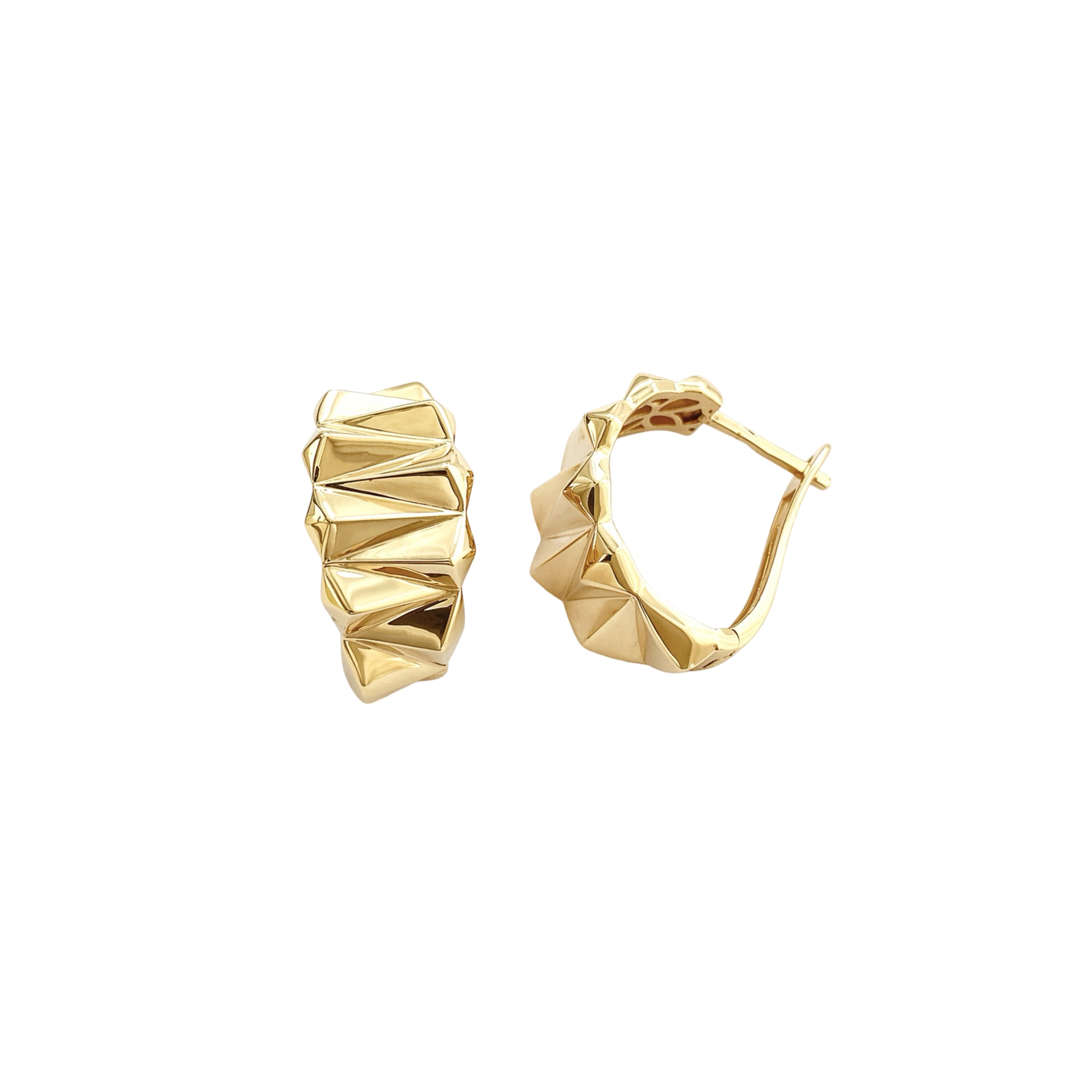 Geltono Aukso Auskarai