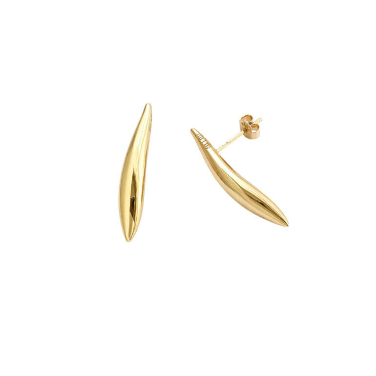 Geltono Aukso Auskarai