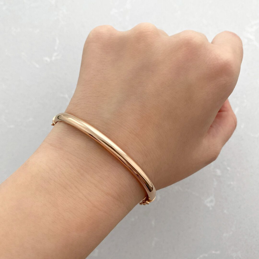 Rose gold bracelet