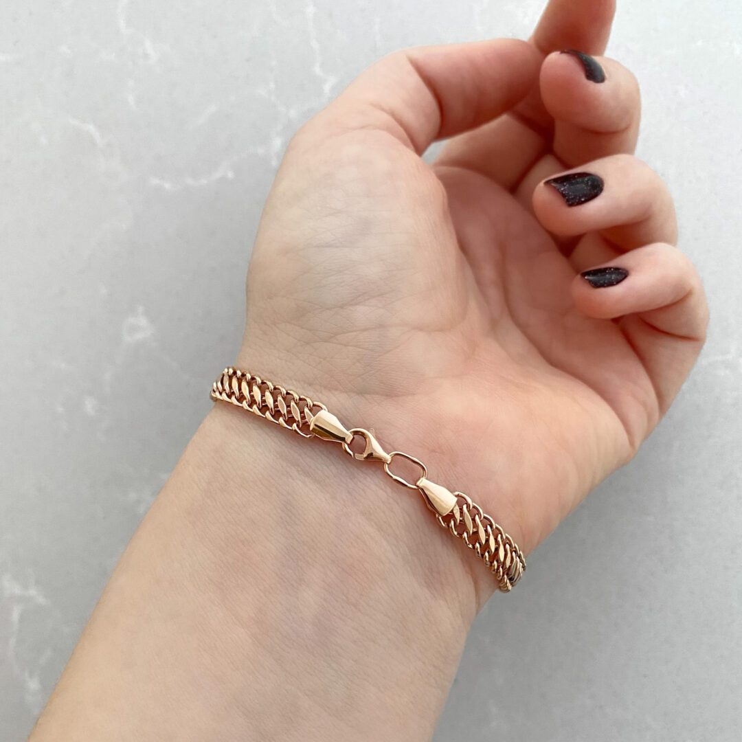 Rose gold bracelet