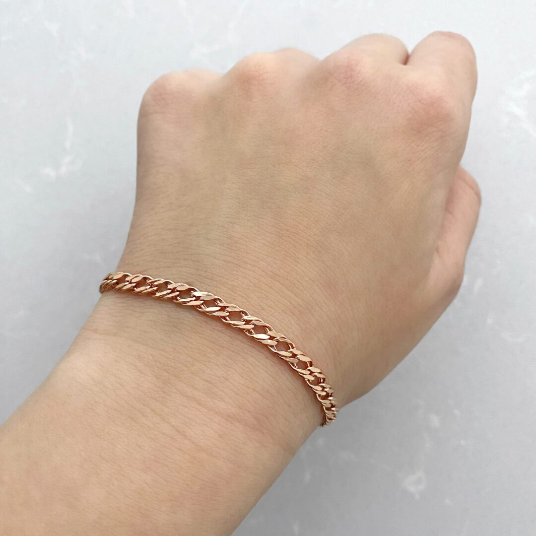 Rose gold bracelet