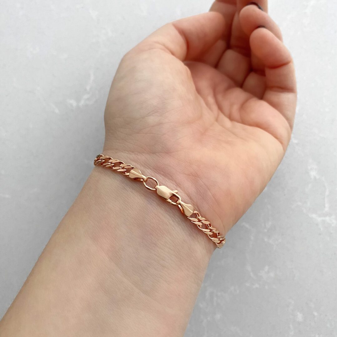 Rose gold bracelet