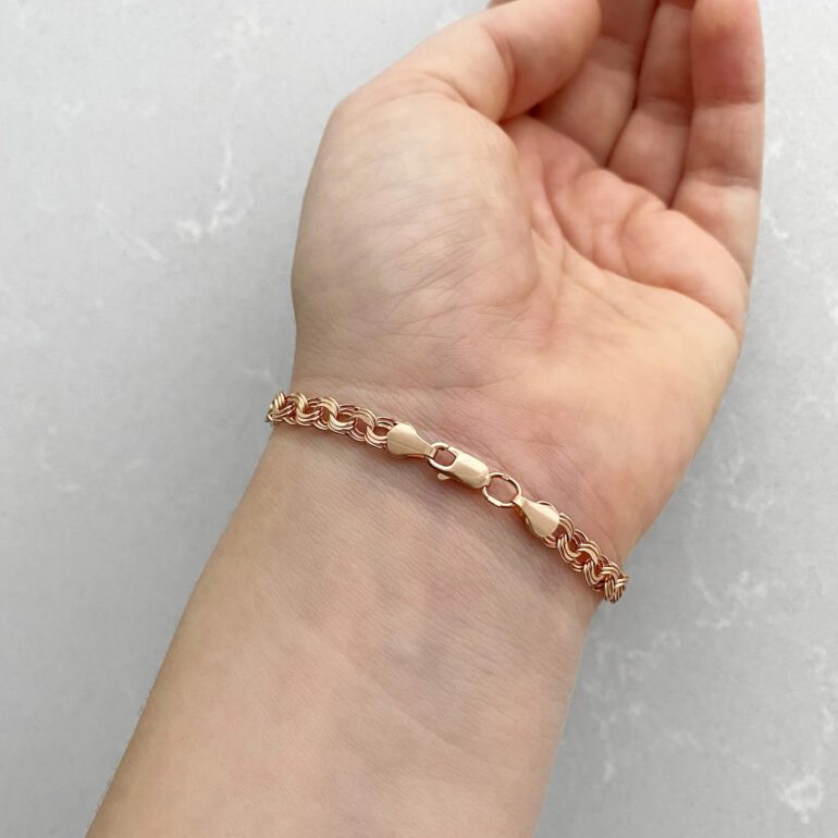 Rose gold bracelet
