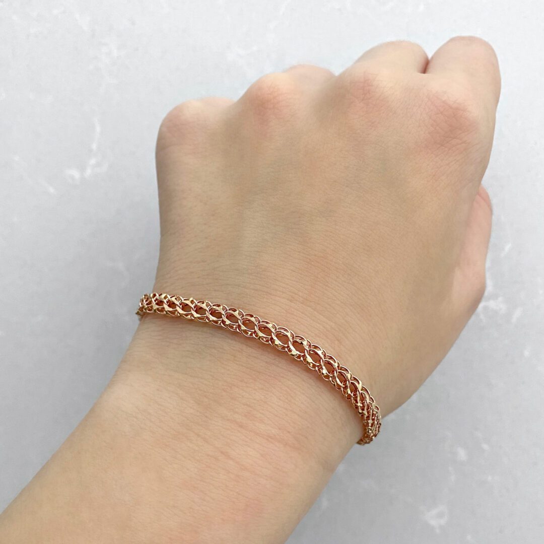 Rose gold bracelet