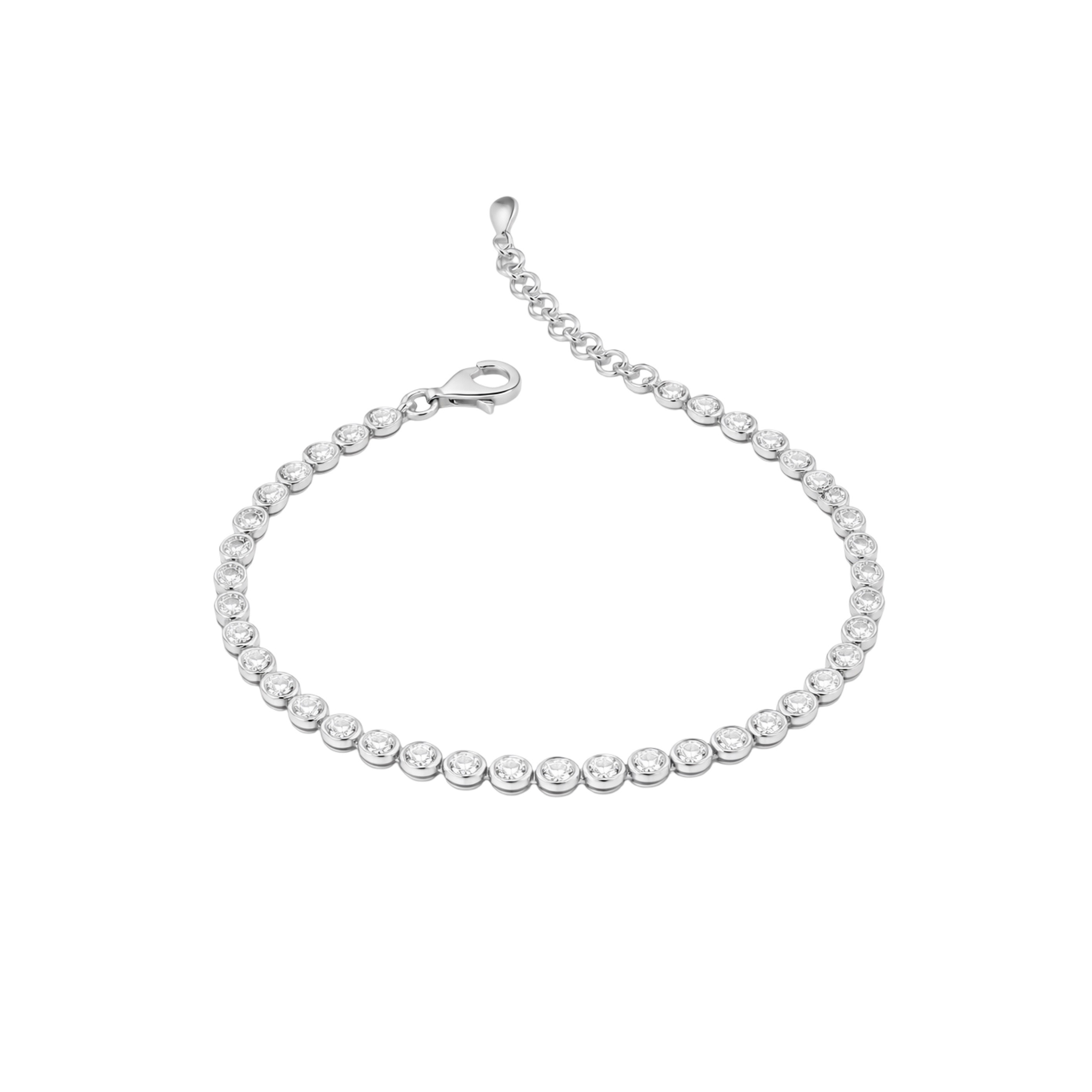 Sidabrinė Apyrankė Su Cirkoniais