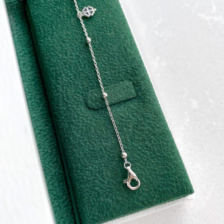Sterling silver anklet