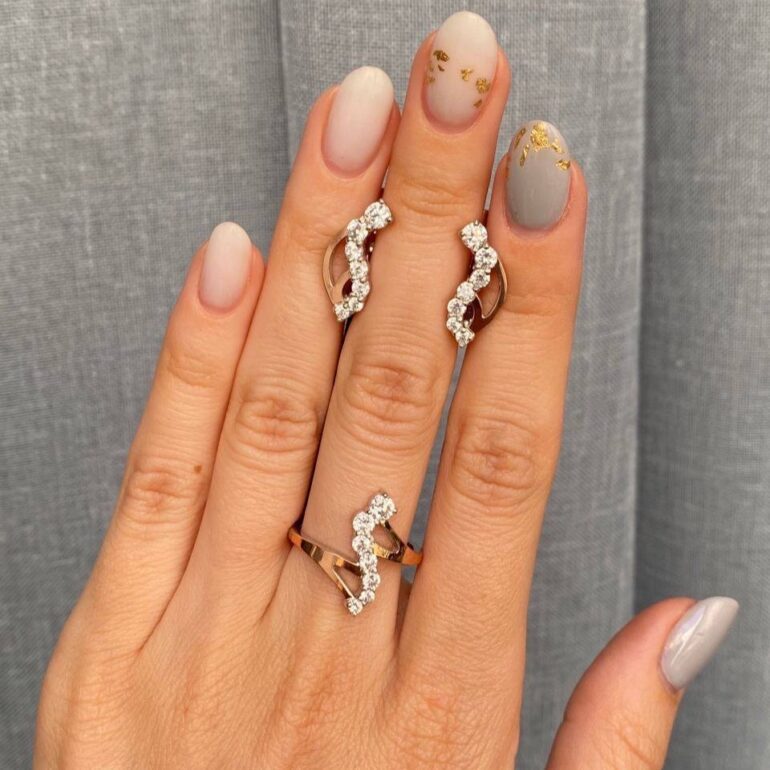 Gold plated sterling silver earrings with cubic zirconia