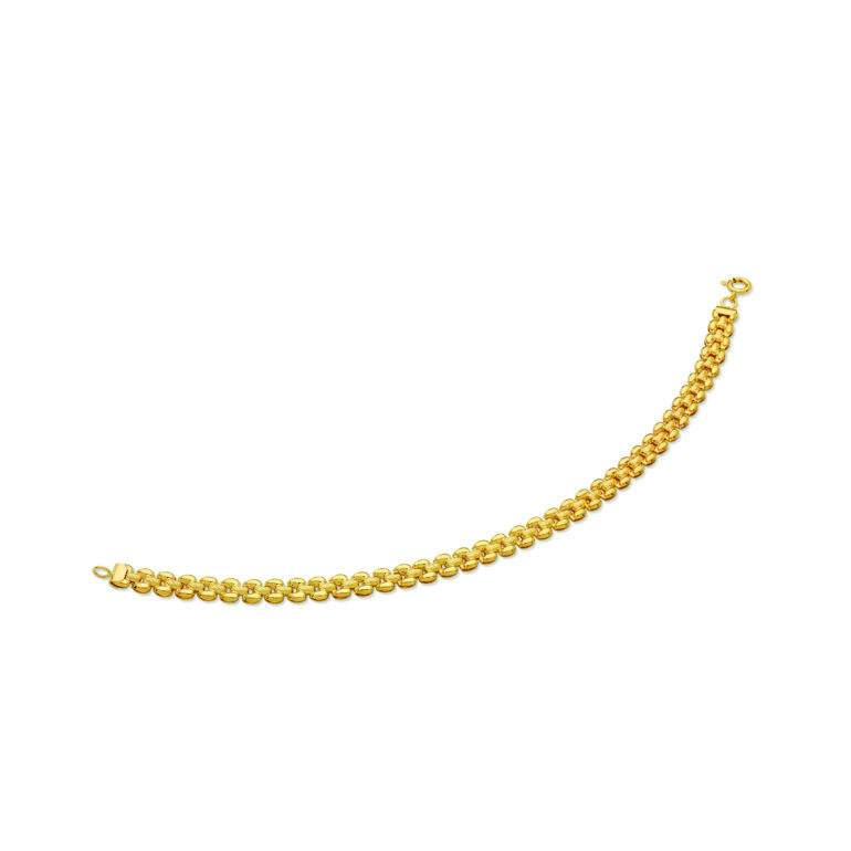 Yellow gold bracelet
